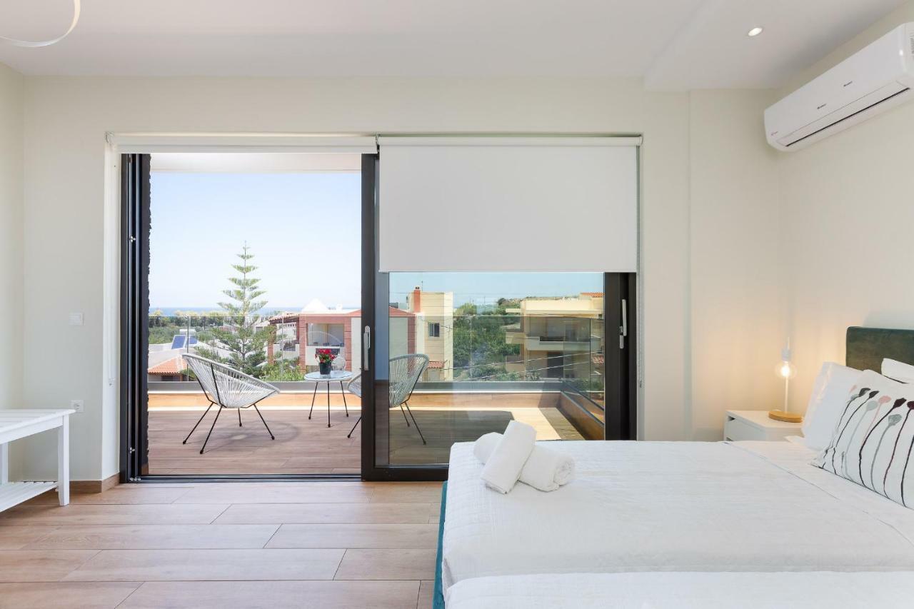 Nisos Villa, Pool & Heated Spawhirlpool, Walking To Beach, By Thinkvilla Sfáka Eksteriør bilde